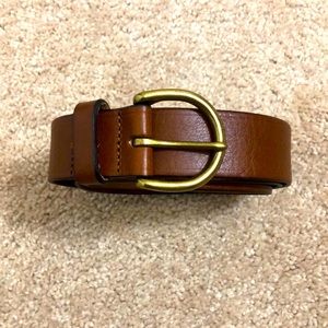 Madewell Medium Perfect Leather Belt
